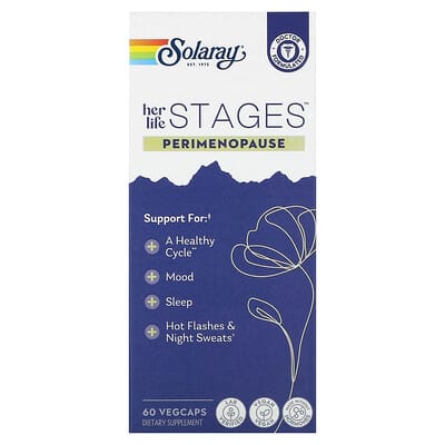 Комплекс Her Life Stages™, для перименопаузы, 60 вегетарианских капсул