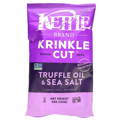 Krinkle Cut™ Potato Chips, Truffle Oil & Sea Salt, 5 oz (141 g)