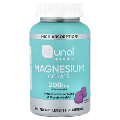 Magnesium Citrate Gummies, Mixed Berry, 90 Gummies (100 mg per Gummy)