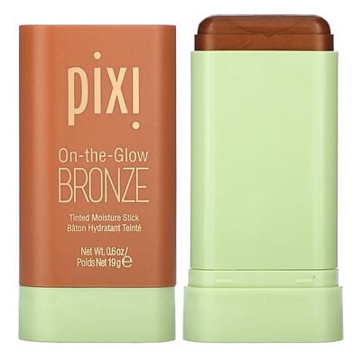 On-the-Glow Bronze, Tinted Moisture Stick, Rich Glow, 0.6 oz (19 g)