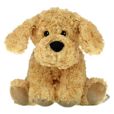 Weighted Soft Plush, Golden Dog, 1 Plush