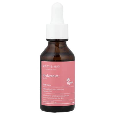 Сыворотка с гиалуроновой кислотой Mary & May Hyaluronics Serum, 1.01 fl oz (30 ml)