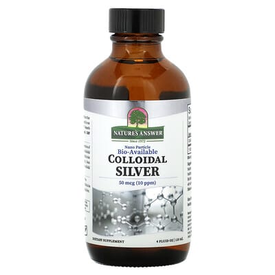 Коллоидное серебро, 50 mcg (10 ppm), 4 fl oz (120 ml)