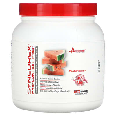 Предтренировочная добавка Synedrex, арбуз, 14.8 oz (420 g)