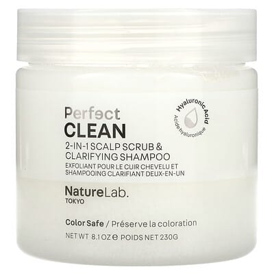 Шампунь-скраб 2-в-1 Perfect Clean от NatureLab Tokyo, 8.1 oz (230 g)