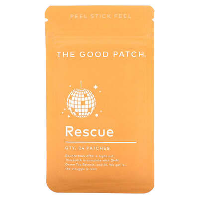 Rescue, 4 Dermal Wellness Patches