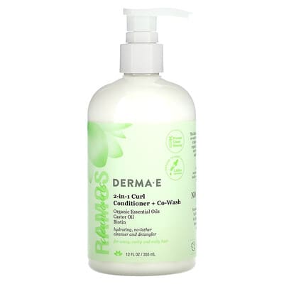 Кондиционер для кудрявых волос 2-in-1 Clean Curls, 12 fl oz (355 ml)