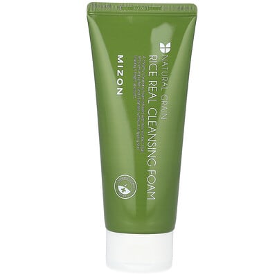 Natural Grain, Rice Real Cleansing Foam , 5.07 fl oz (150 ml)