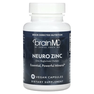 Neuro Zinc, 90 Vegan Capsules (25 mg per Capsule)