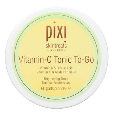 Skintreats, Vitamin-C Tonic To-Go, 60 Pads