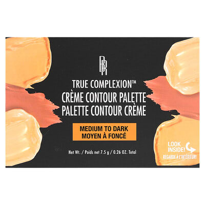 Black Radiance Палетка контуринга True Complexion, 8323 Medium to Dark, 0.26 oz (7.5 g)