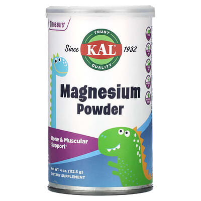 Dinosaurs®, Magnesium Powder, Unflavored, 4 oz (112.5 g)