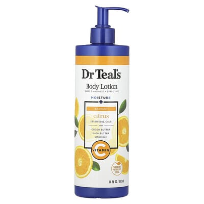 Body Lotion, Glow & Radiance, Citrus, 18 fl oz (532 ml)