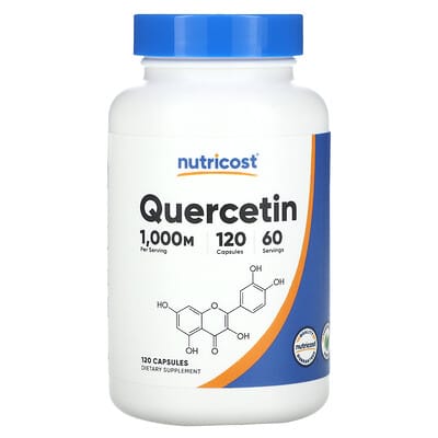 Quercetin, 120 Capsules (500 mg per Capsule)