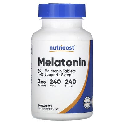 Мелатонин, 3 mg, 240 таблеток