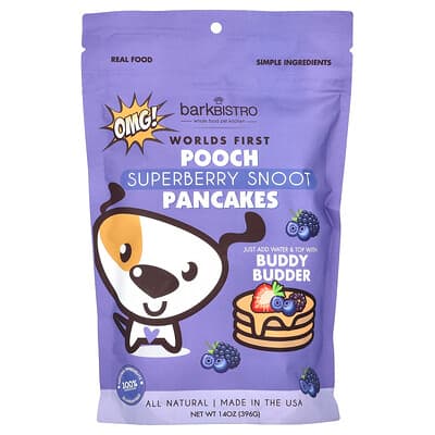 Worlds First Pooch Pancakes, Superberry Snoot, 14 oz (396 g)