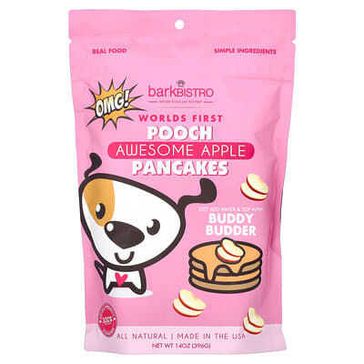Worlds First Pooch Pancakes, Awesome Apple, 14 oz (396 g)