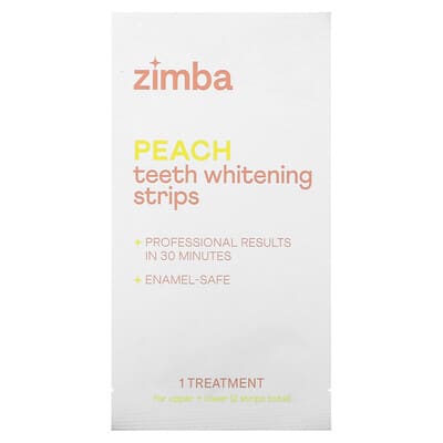 Полоски для отбеливания зубов, Peach, 14 процедур