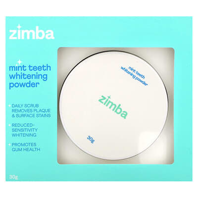 Zimba Порошок для отбеливания зубов с мятой, 30 g