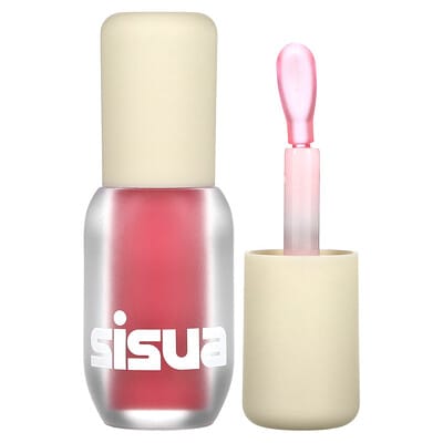 Unleashia Sisua, блеск для увеличения губ, Popcorn Syrup, No. 1 Strawberry Cream, 3.8 g