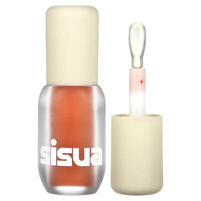 Sisua, Popcorn Syrup Lip Plumper, No. 2 Mango Caramel, 3.8 g