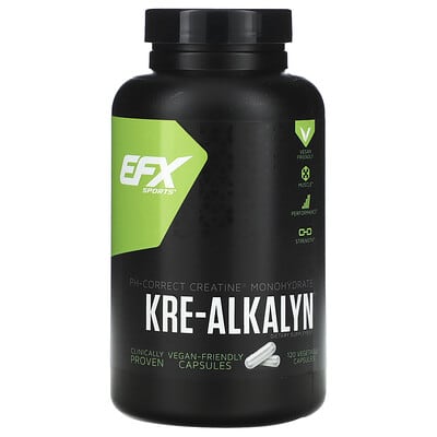 Kre-Alkalyn®, 120 вегетарианских капсул (750 mg на капсулу)