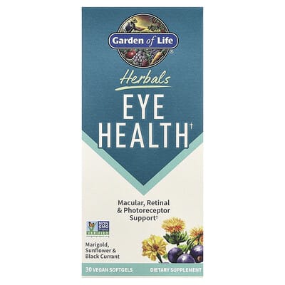 Herbals, Eye Health, Berry, 30 Vegan Softgels