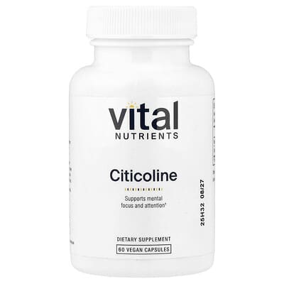 Citicoline, 60 Vegan Capsules