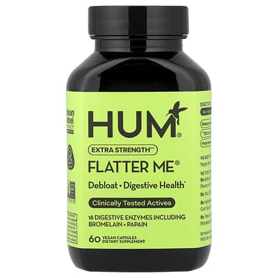 HUM Nutrition Flatter Me®, 60 веганских капсул