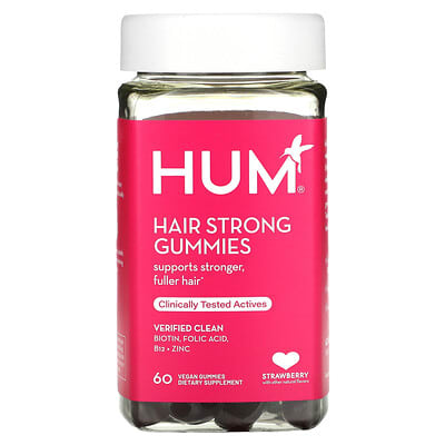Желейные витамины Hair Strong Strawberry 60 шт