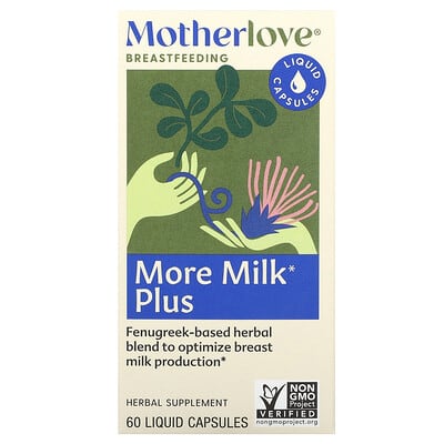 Breastfeeding, More Milk Plus, 60 Liquid Capsules