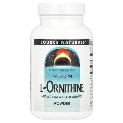 L-Ornithine Powder, 3.53 oz (100 g)