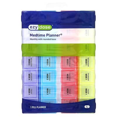 Ezy Dose ежедневный планировщик Medtime, Large