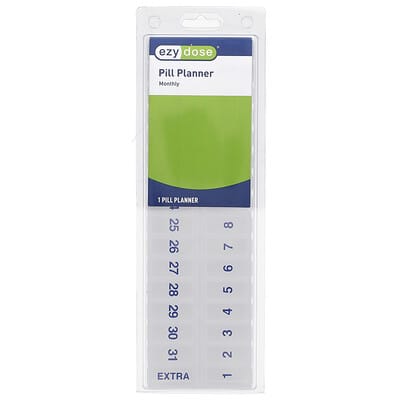 Monthly Pill Planner, 1 Count