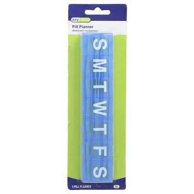 Weekly Pill Planner With Rounded Base,  XL, 1 Count