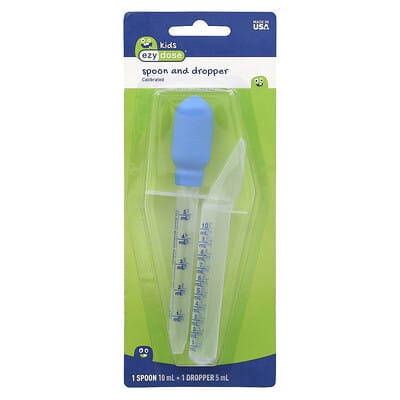 Kids, Spoon and Dropper, 2 Pieces