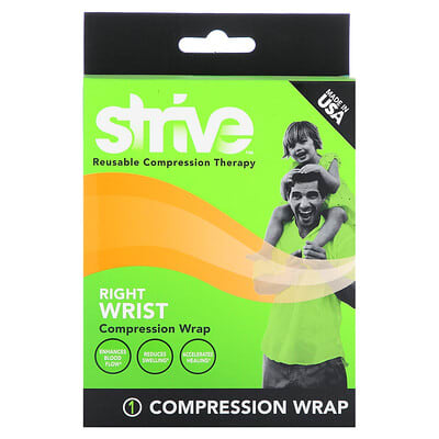 Right Wrist Compression Wrap , 1 Count