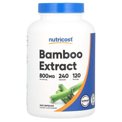 Bamboo Extract, 240 Capsules (400 mg per Capsule)