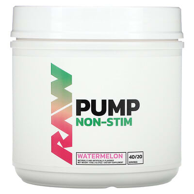 Raw Nutrition Pump, предтренировочная добавка, Watermelon, 17.71 oz (502 g)