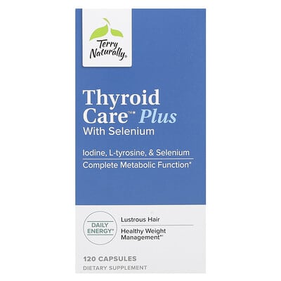 Thyroid Care Plus с селеном, 120 капсул