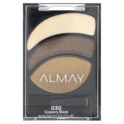 Тени для глаз Shadow Trios, Smoky Eyeshadow, 030 Coppery Blaze, 0.19 oz (5.5 g)