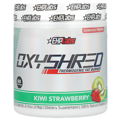 Спортивная добавка OxyShred Thermogenic Fat Burner, Kiwi Strawberry, 9.74 oz (276 g)