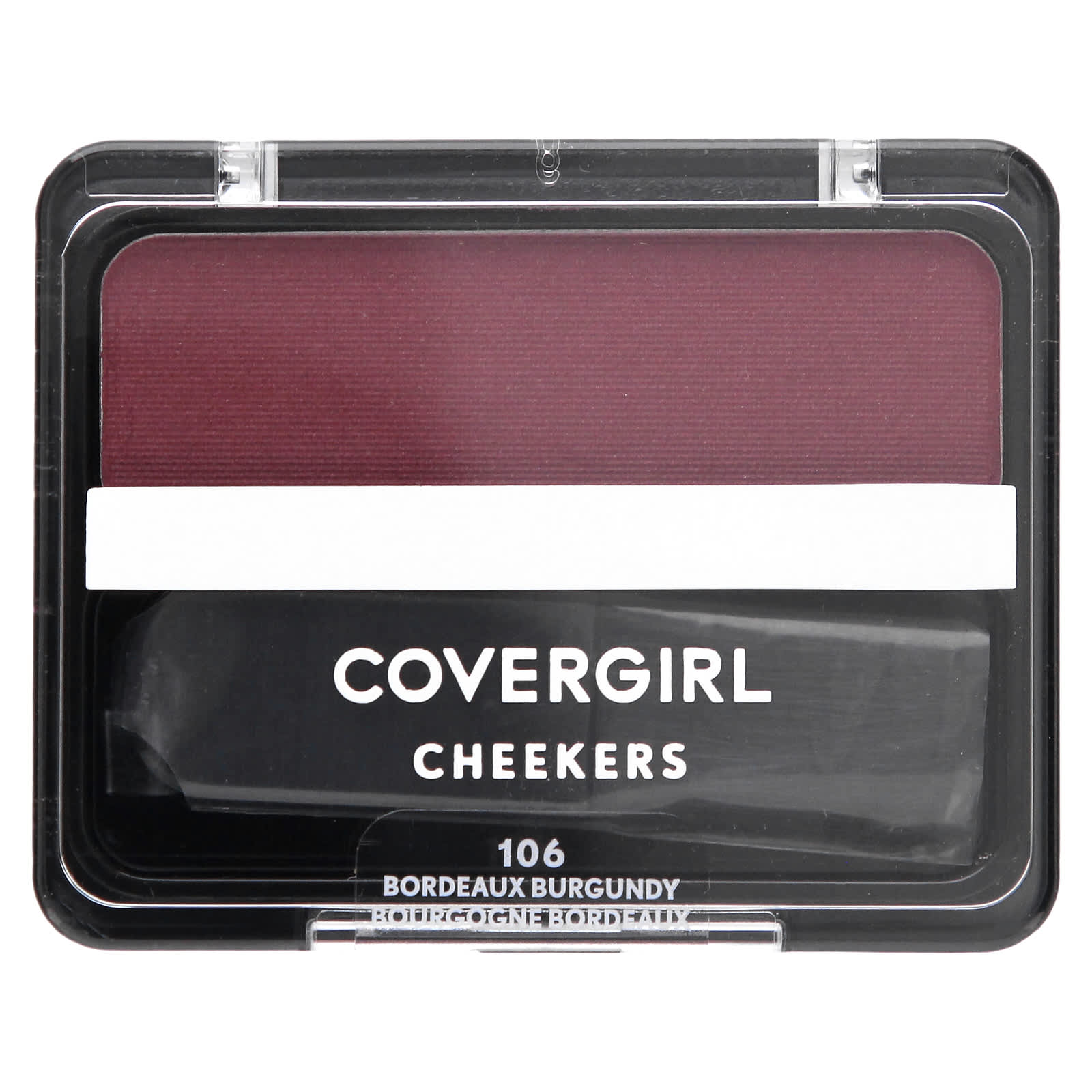 Cheekers Blush, 106 Bordeaux Burgundy, 0.12 oz (3 g)