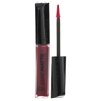 Жидкая помада Rimmel London Stay Matte, 810 Plum This Show, 0.21 fl oz (6.5 ml)