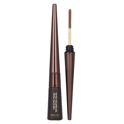 Тушь Neogen Extra Volumecurl Metal Maxicara, 02 Brown, 0.13 fl oz (4 ml)