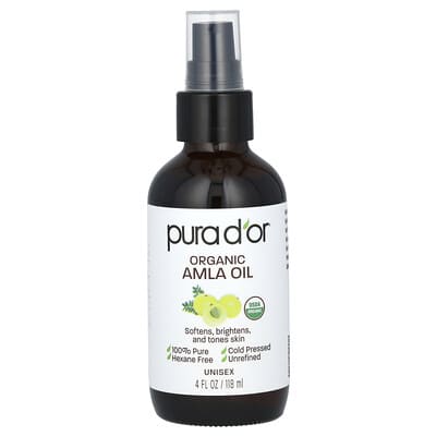 Organic Amla Oil, 4 fl oz (118 ml)
