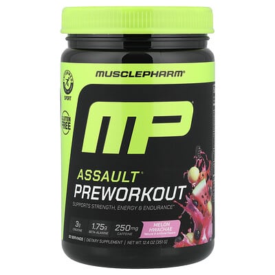 Предтренировочный комплекс Assault Melon Hwachae, 351 g