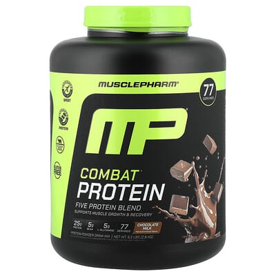 Combat® Protein Powder, Chocolate Milk, 6.2 lbs (2.8 kg)