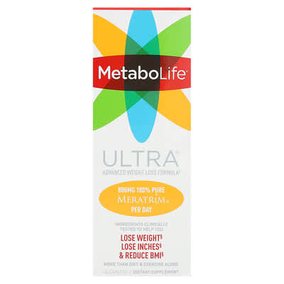 Metabolife Ultra Advanced формула для снижения веса, 45 таблеток