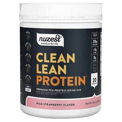 Clean Lean Protein™, Wild Strawberry, 17.6 oz (500 g)